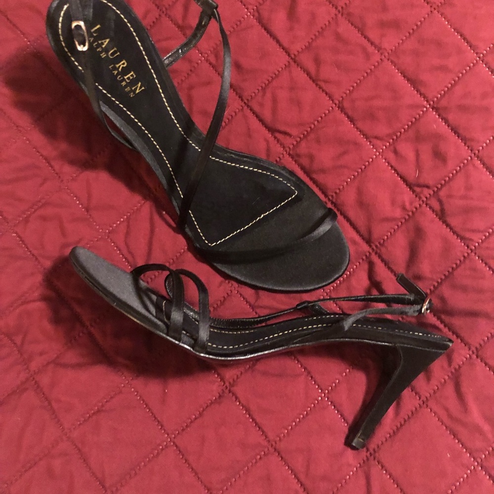 Beautiful sexy Ralph Lauren strappy heel